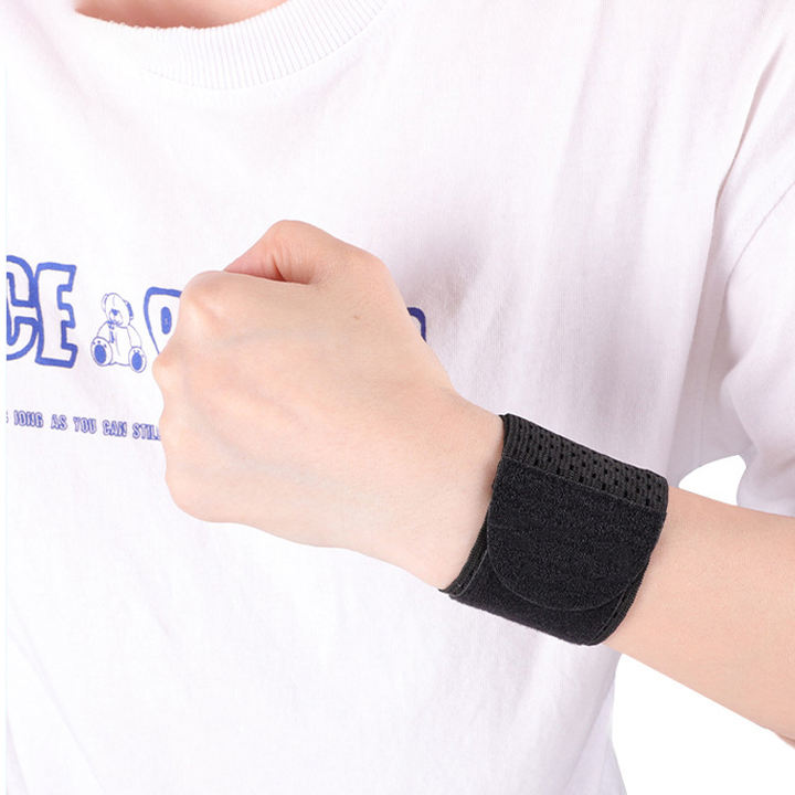 New Sports Wrist Guard Nylon Light Elastic Breathable Fitness Cycling Table Tennis Badminton Wristband Bulk Orders Factory