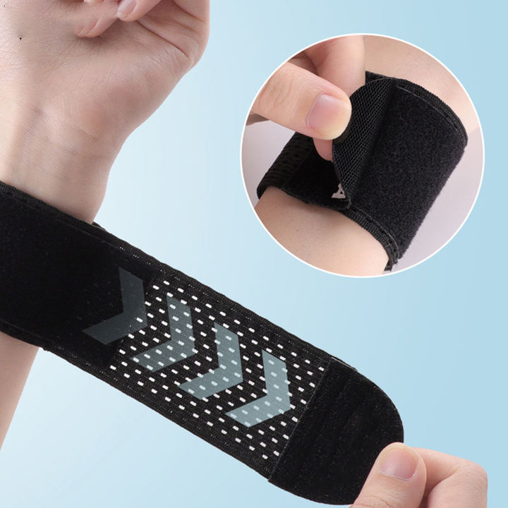 New Sports Wrist Guard Nylon Light Elastic Breathable Fitness Cycling Table Tennis Badminton Wristband Bulk Orders Factory