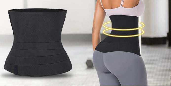 New design  3/4/5/6m length  tummy wrap waist trimmer slimming belt with Multiple HOOK & LOOP China Supplier Custom Solutions