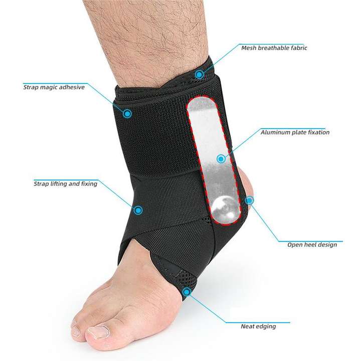 New eight-figure strap sports ankle guard Basketball protection pressure strap support ankle guard China Wholesale Factory