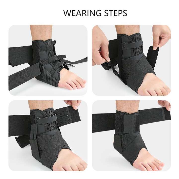 New eight-figure strap sports ankle guard Basketball protection pressure strap support ankle guard China Wholesale Factory