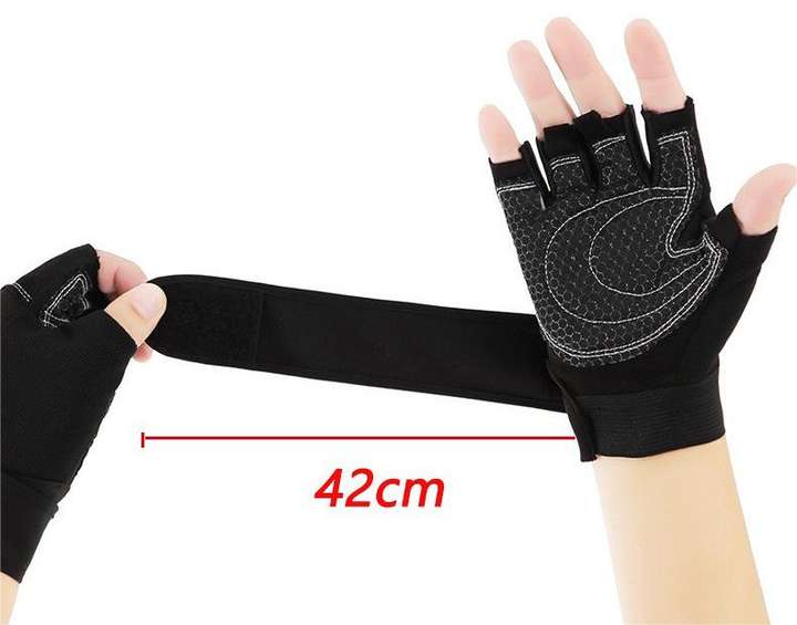New fitness gloves for men and women protective anti-slip wrist protection barbell cycling equipment half finger gloves OEM Manufacturer