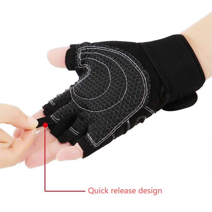 New fitness gloves for men and women protective anti-slip wrist protection barbell cycling equipment half finger gloves OEM Manufacturer