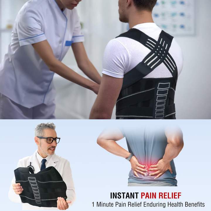 New lumbar protection anti-hunchback correction belt orthosis belt students adult back correction belt protection lumbar spine