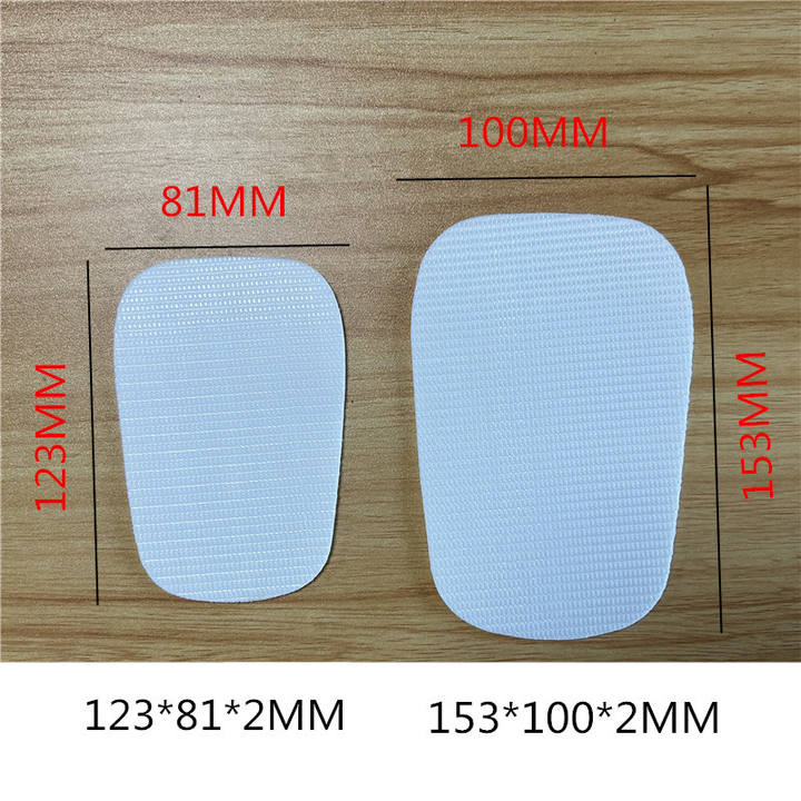 New material thermoplastic leg guards with a thickness of 2mm for diameter protection football training supplies Factory Wholesale Export