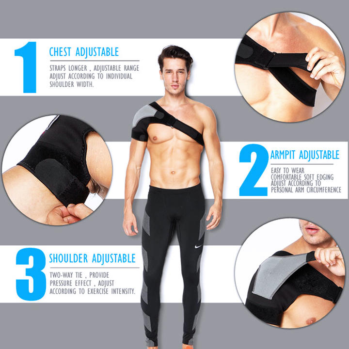 New shoulder strap anti-strain protector Fixed pressure tightener warm adjustable sports bandage China Factory Supply Services