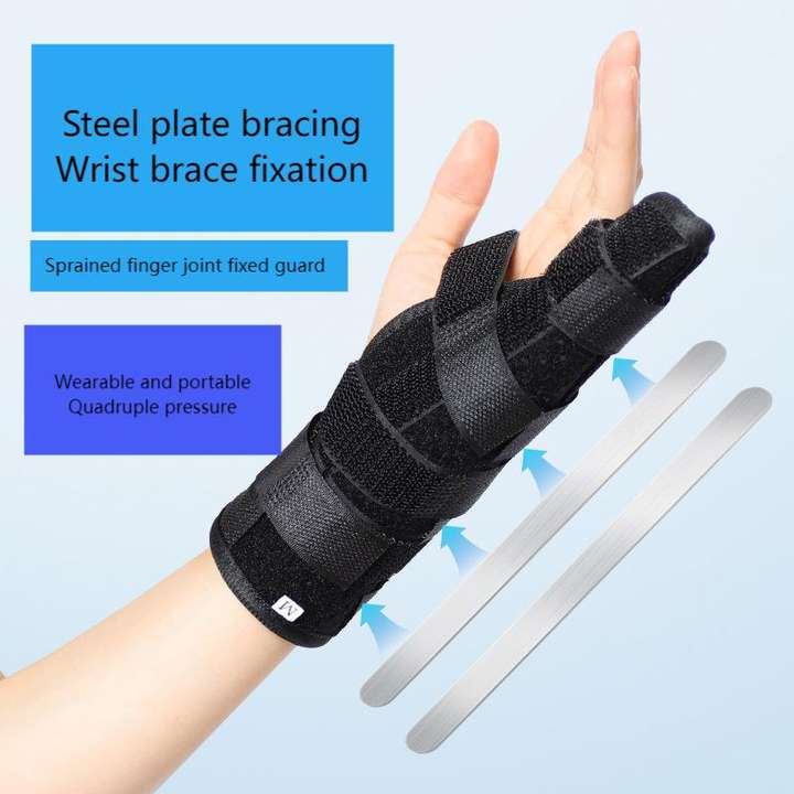 New tail finger ring finger anti-twist fixed support finger support aluminum plate breathable protection Low-Cost Manufacturing
