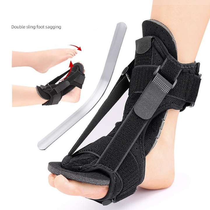 New type of foot drop valant protector foot back splint aluminum strip support adjustable support