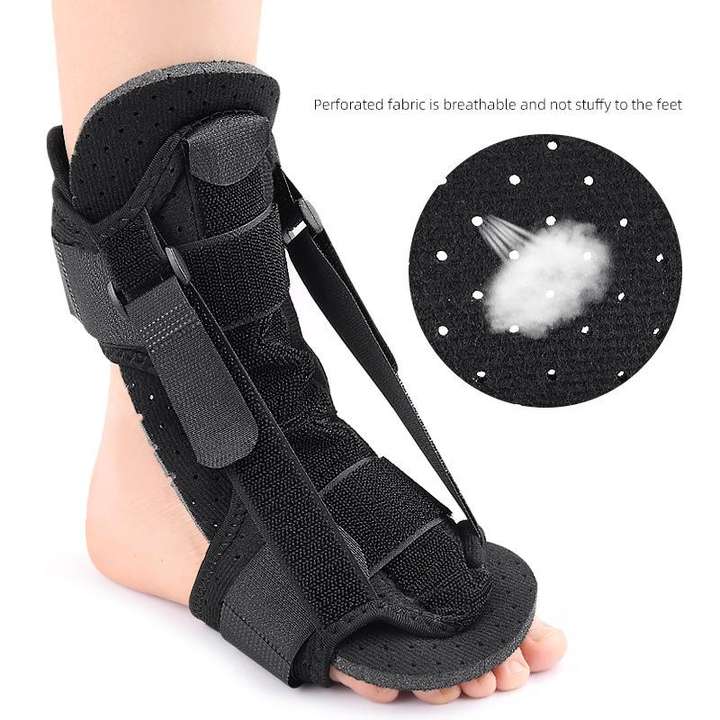 New type of foot drop valant protector foot back splint aluminum strip support adjustable support