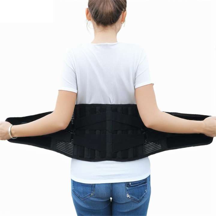New waist support lightweight breathable R type cartilage support men and women sports high elastic belt Wholesale Factory