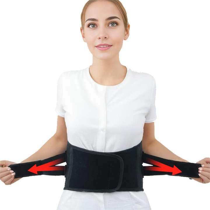 New waist support lightweight breathable R type cartilage support men and women sports high elastic belt Wholesale Factory