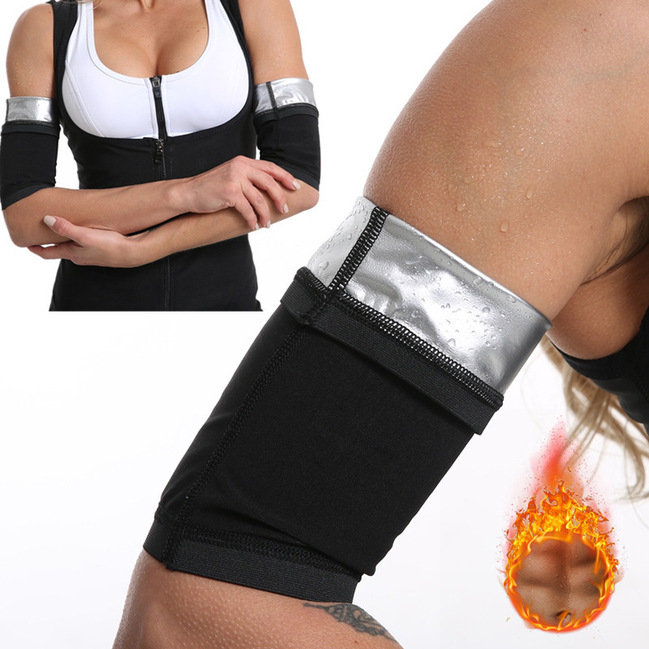 Newest Arm Slimming Fat Burning Arm Slimming Sleeves Shaper belt Protection Arm Sweat Band