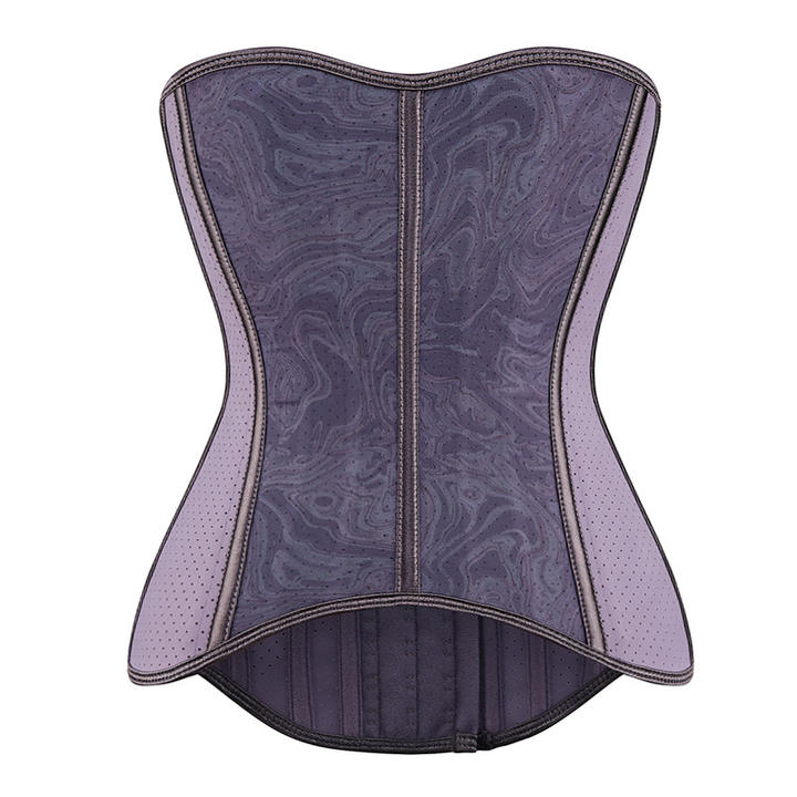 Newest Corset Shapewear Extra Strong Purple Latex Waist Trainer Workout Hourglass Belt Waist Cincher Trimmer