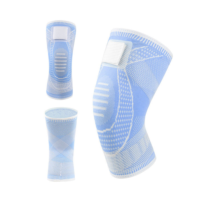 Non-slip Nylon High Elastic Stretch Breathable Adjustable Compression Knee Brace Support Sleeve Low-Cost Manufacturing Efficiency