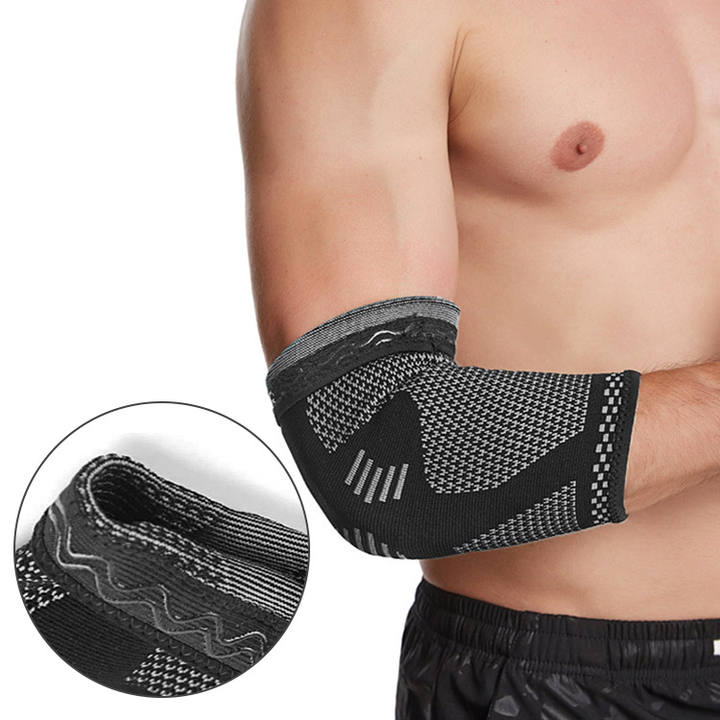 Nylon Knitted Arm Compression Support Sleeve Elbow Brace For Women Men Elbow Arthritis Weightlifting Import Wholesale Solutions