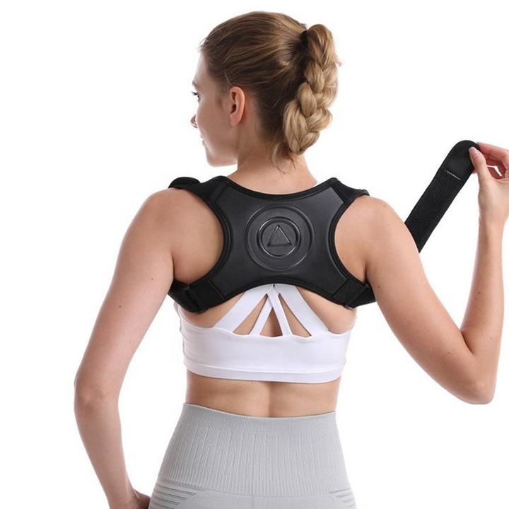 One size Figure Upper Back Brace Back Corrector with Back Support strap