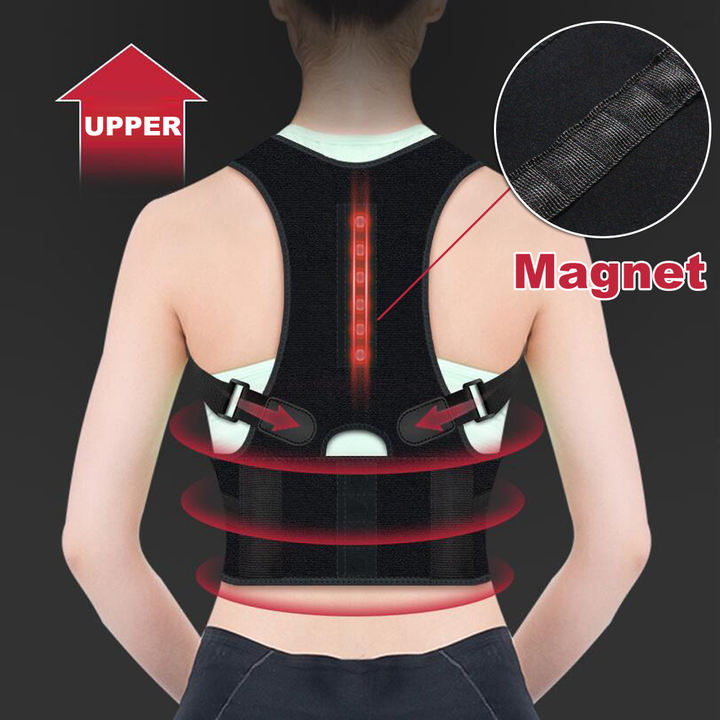 Orthopedic Back Support Belts Magnetic Posture Corrector Correct Posture Brace Corrector de Posture 10 Magnets Corsets Wholesale B2B Pricing