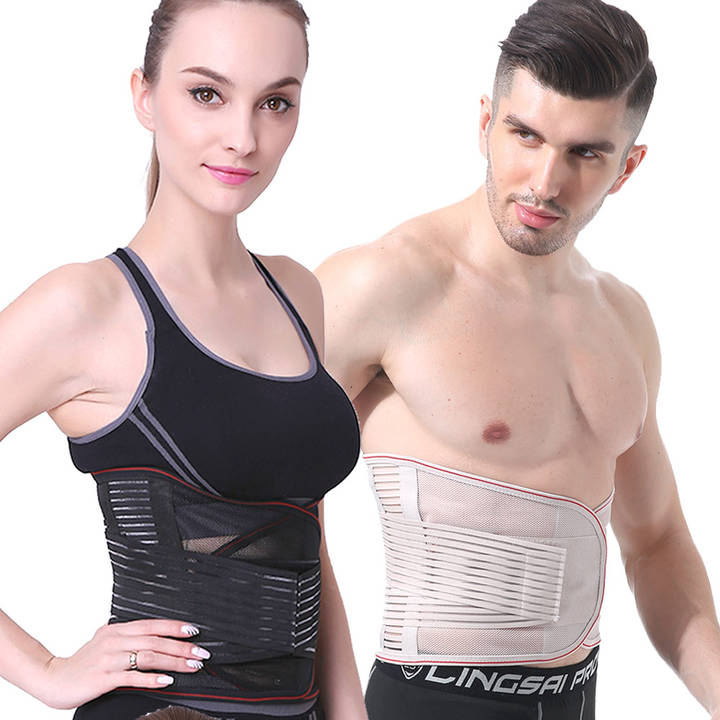 Orthopedic Corset Back Support Belt Men Back Brace Belt Fajas Lumbares Ortopedicas Protection Spine Support Belt Factory-Owned Wholesale