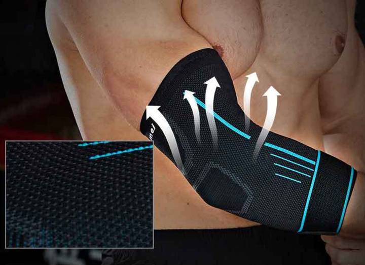 Outdoor Sports Elbow Support Brace Pad Injury Aid Strap Band Arm Elastic Sleeve Bandage Pads Basketball Volleyball Industrial Supplier