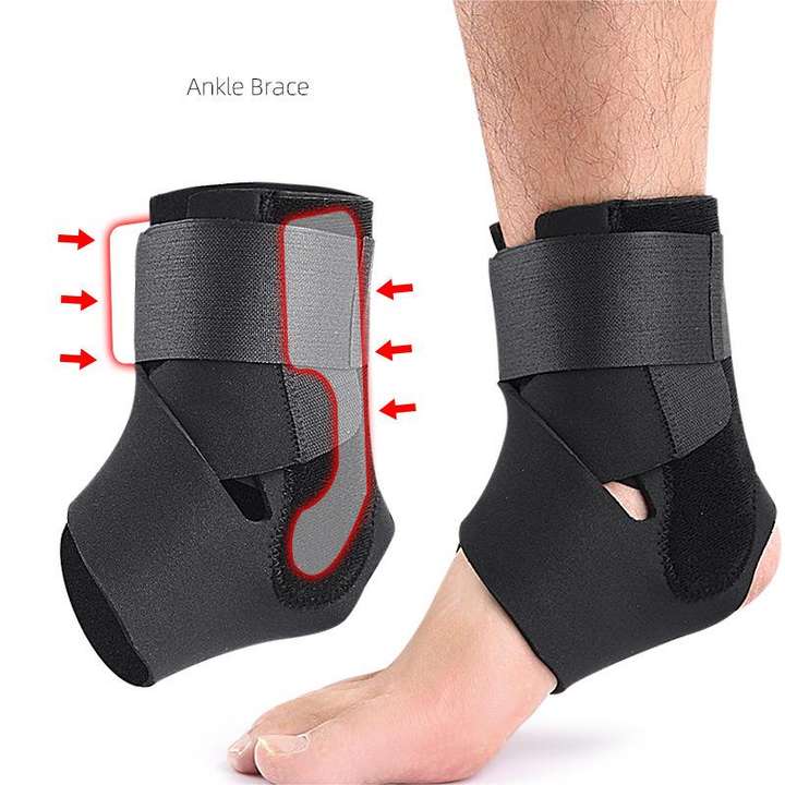 Outdoor cycling sports basketball badminton fixed support braces Pressure strap ankle support