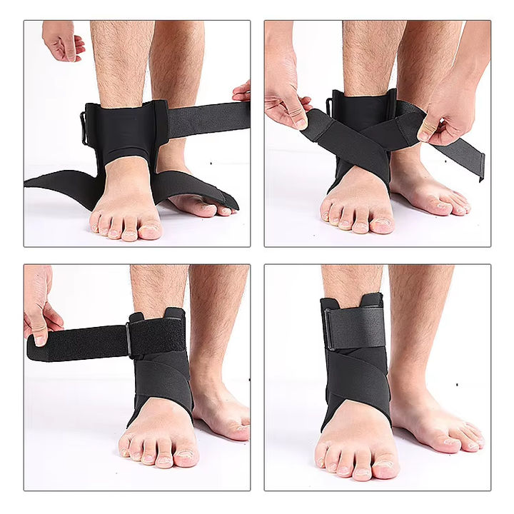 Outdoor cycling sports basketball badminton fixed support braces Pressure strap ankle support