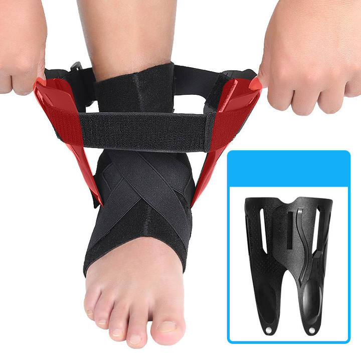 Outdoor fitness basketball ankle guard Double support fixed strap compression ankle guard Discount Wholesale Direct