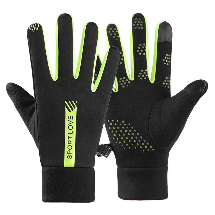 Outdoor riding sports non-slip thickened and fleece-resistant snowboarding windproof touch screen gloves Factory Wholesale Custom Solutions