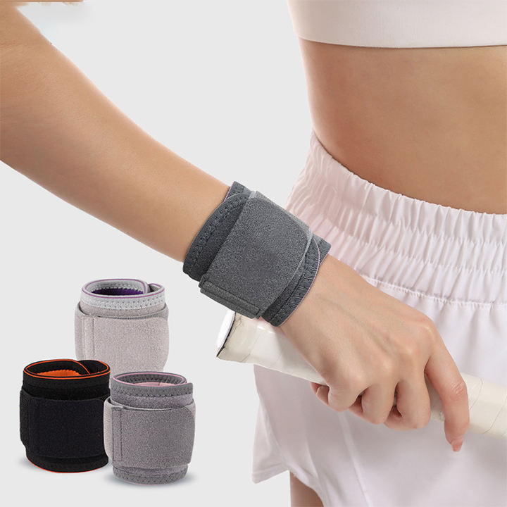 Outdoor sports wrap compression wrist guard sweat absorbing breathable weightlifting fitness wrist protection