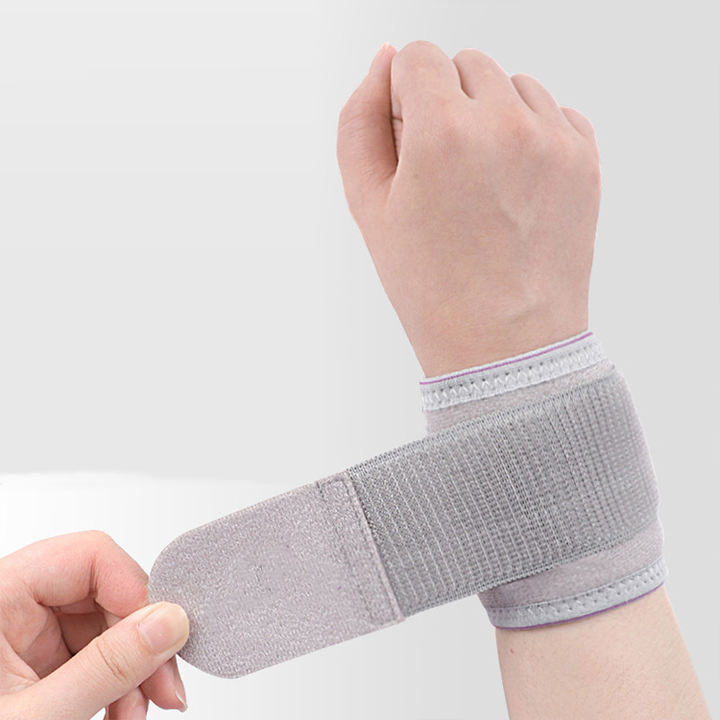 Outdoor sports wrap compression wrist guard sweat absorbing breathable weightlifting fitness wrist protection