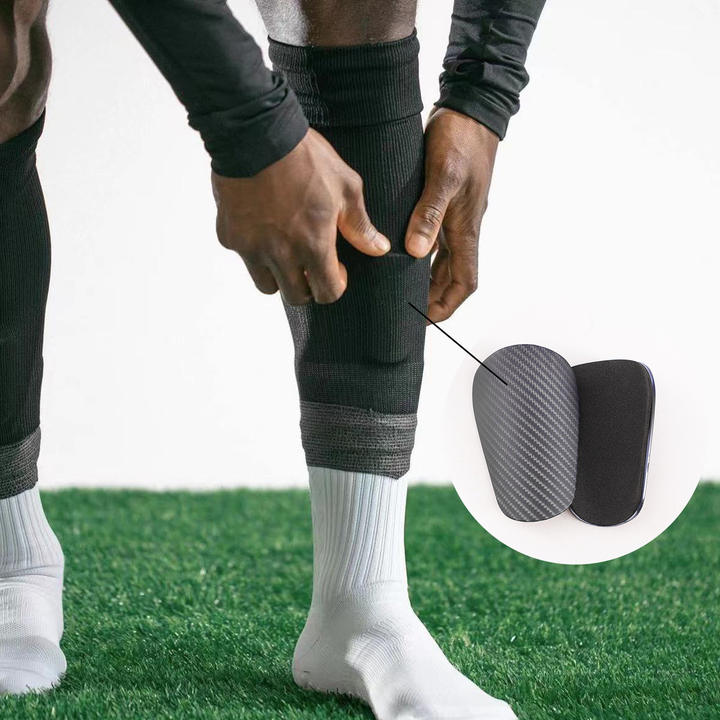 PBT Mini Football Shin Pads Soccer Leg Protector Training Shock Adults Shank Wear-resistant Kids Absorbing Board Product Sourcing