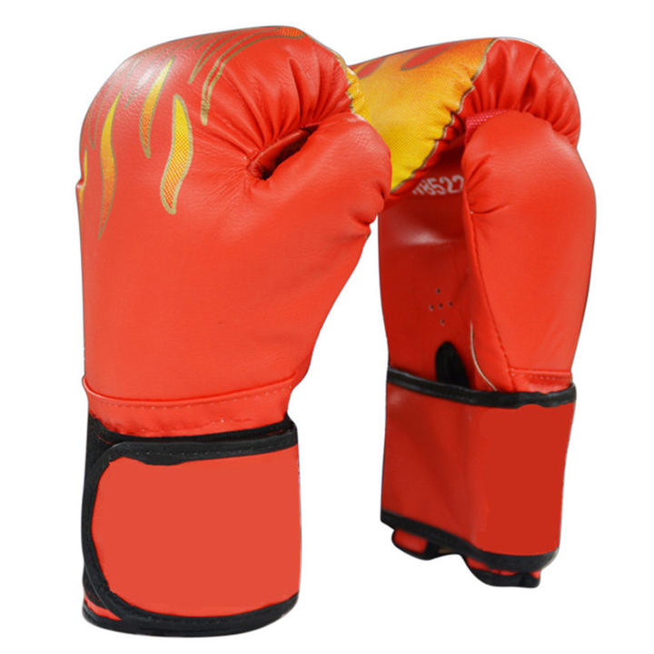 PU Leather Boxing Gloves Kickboxing Training Punching Bag Gloves for Men & Women for Boxing, Kickboxing, Muay Thai Supplier Wholesale