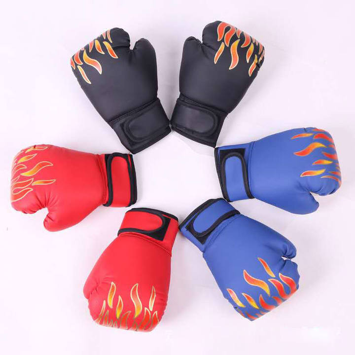 PU Leather Boxing Gloves Kickboxing Training Punching Bag Gloves for Men & Women for Boxing, Kickboxing, Muay Thai Supplier Wholesale