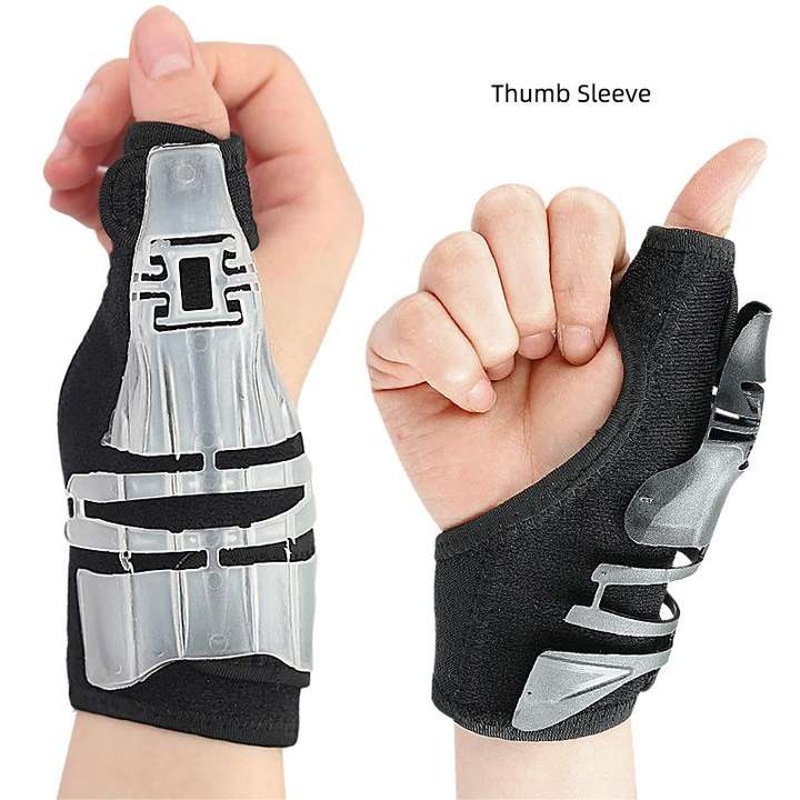 Plastic support splint thumb sheathing securing removable wrist guard ODM Manufacturing