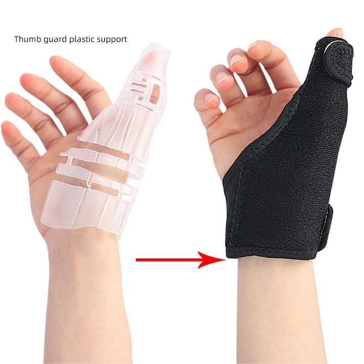 Plastic support splint thumb sheathing securing removable wrist guard ODM Manufacturing