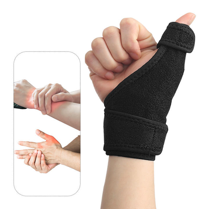 Plastic support splint thumb sheathing securing removable wrist guard ODM Manufacturing