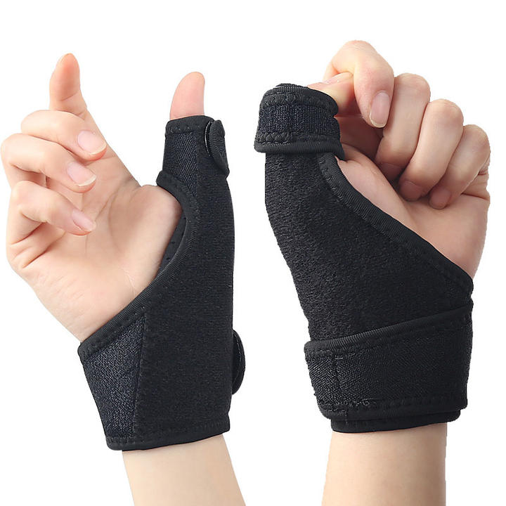Plastic support splint thumb sheathing securing removable wrist guard ODM Manufacturing
