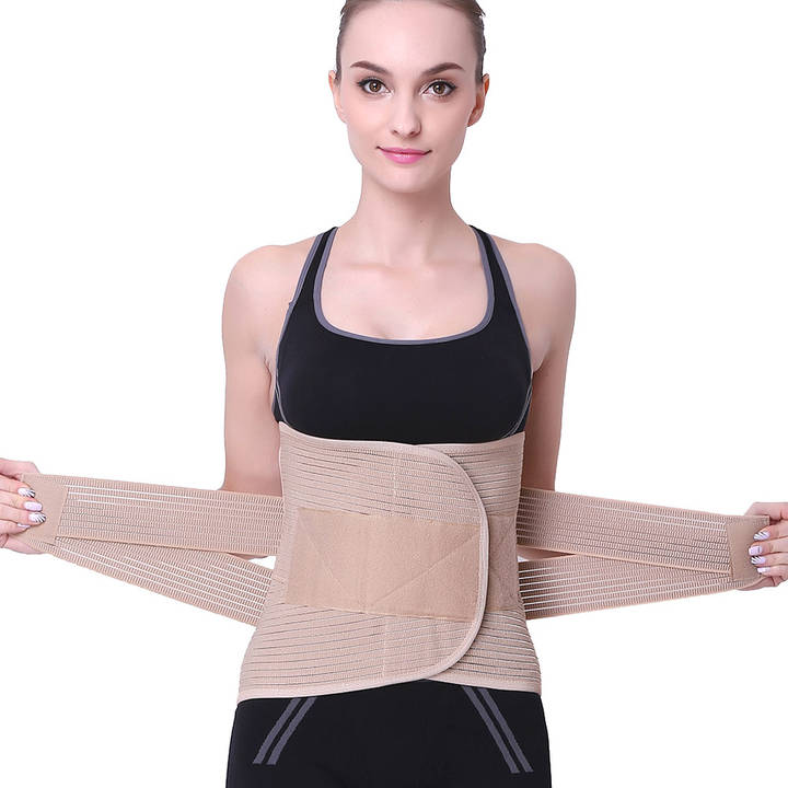 Postpartum Belly Band for C section & Natural Birth Post Pregnancy Support Belt Helps Relief Back Pain