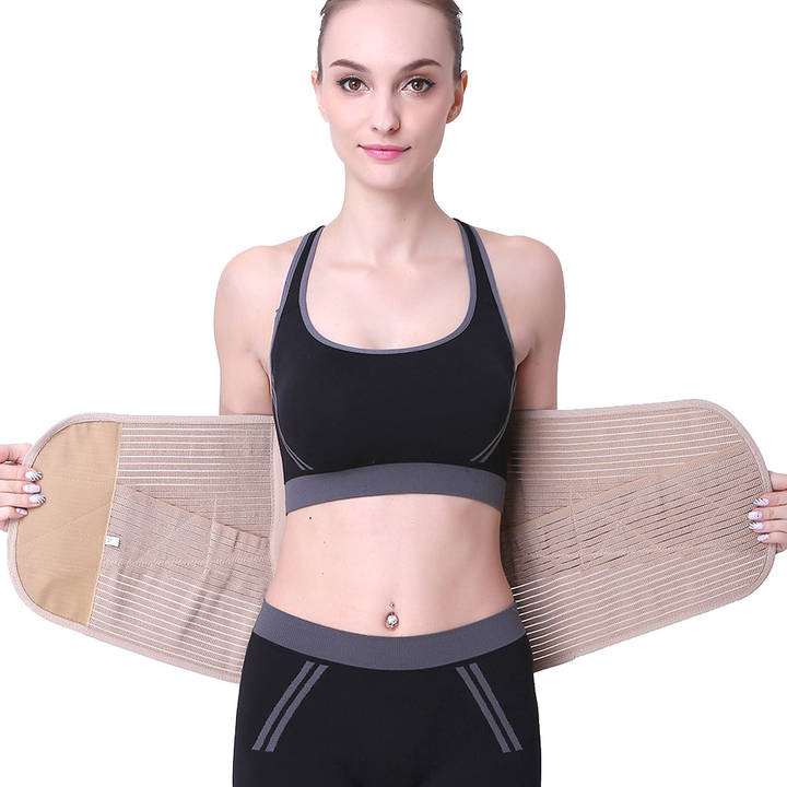 Postpartum Belly Band for C section & Natural Birth Post Pregnancy Support Belt Helps Relief Back Pain