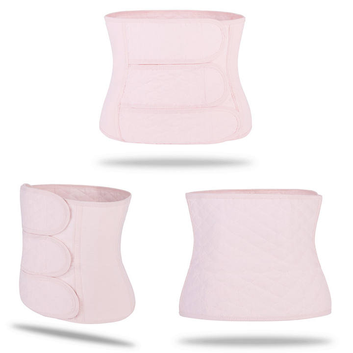 Postpartum breathable gauze for normal delivery planing abdomen retraction belt adjustable corset belt maternity plastic belt Factory Authorized Wholesale Export
