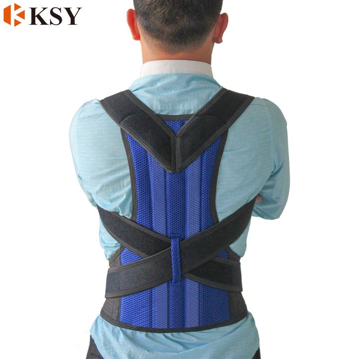 Posture Correction Belt Shoulder Lumbar Brace Spine Back Support Belt Adjustable Adult Corset Back Posture Corrector