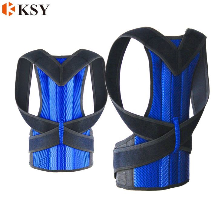 Posture Correction Belt Shoulder Lumbar Brace Spine Back Support Belt Adjustable Adult Corset Back Posture Corrector