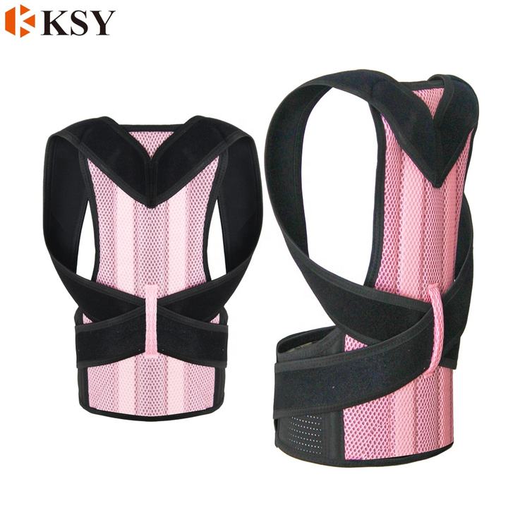 Posture Correction Belt Shoulder Lumbar Brace Spine Back Support Belt Adjustable Adult Corset Back Posture Corrector