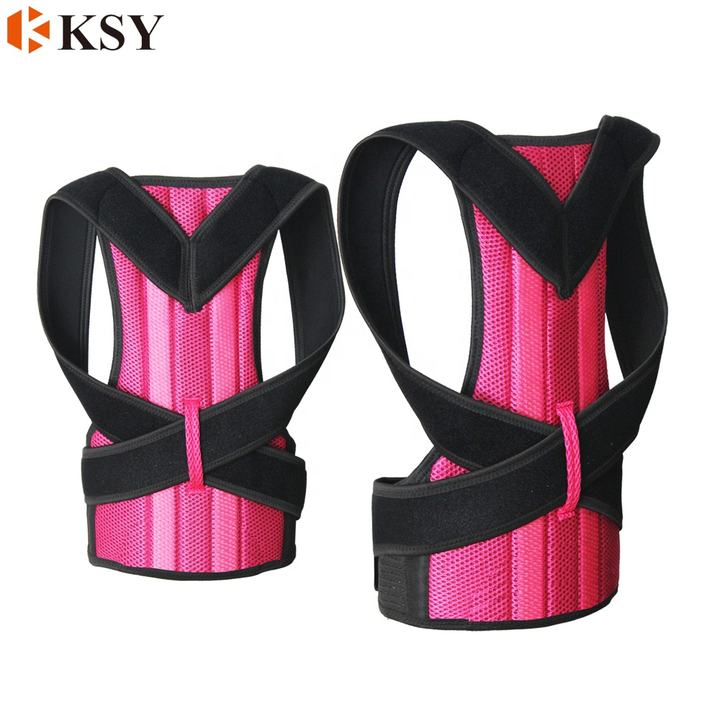 Posture Correction Belt Shoulder Lumbar Brace Spine Back Support Belt Adjustable Adult Corset Back Posture Corrector