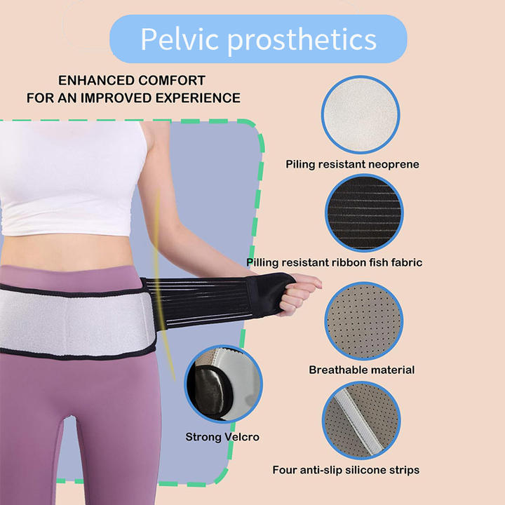 Pregnant women pelvic belt postpartum abdominal retraction correction pelvic belt front buckle waist support belt