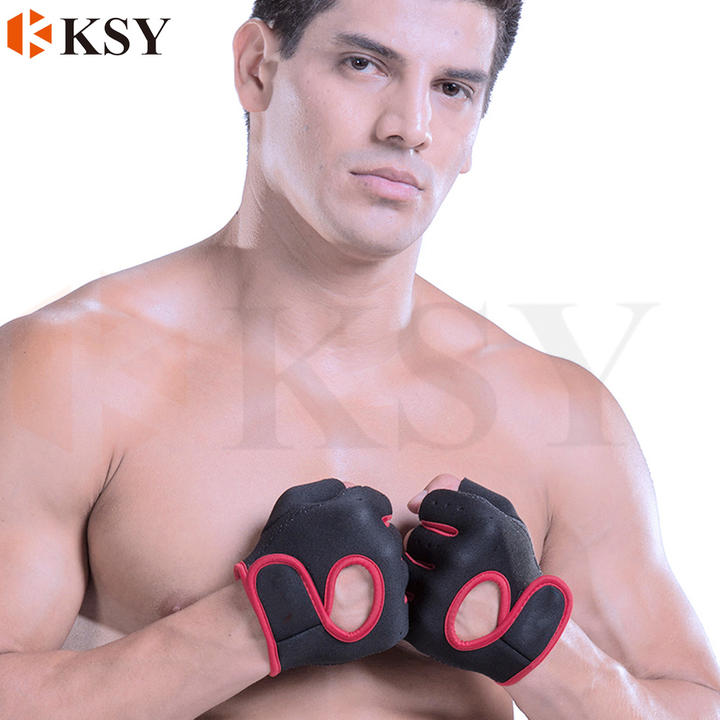 Professional Fitness Gloves Non-Slip Yoga Exercise Half Finger Men Women Power Weight Lifting Hand Protector Cycling accessory Contract-Based Manufacturing