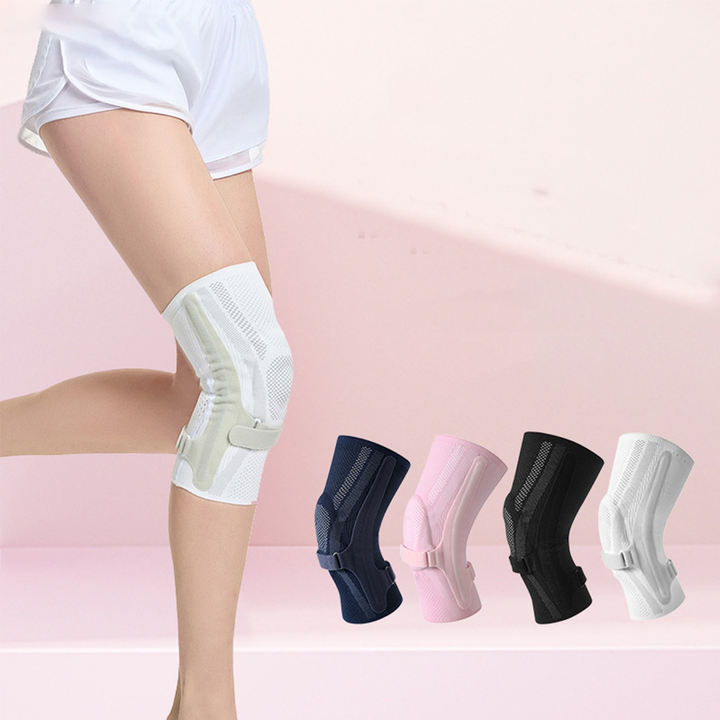 Professional Running Knee Protective Cover Strap Silicone Support Joint Protector Sports Knee Protector