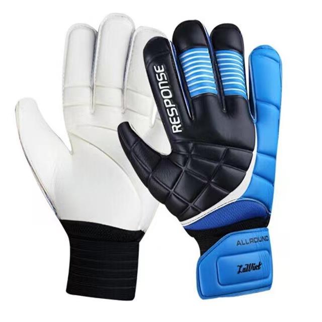 Professional Soccer Goalkeeper Gloves Finger Protection Goal Thickened Latex Football Gloves For Goalkeeper Manufacturing Services