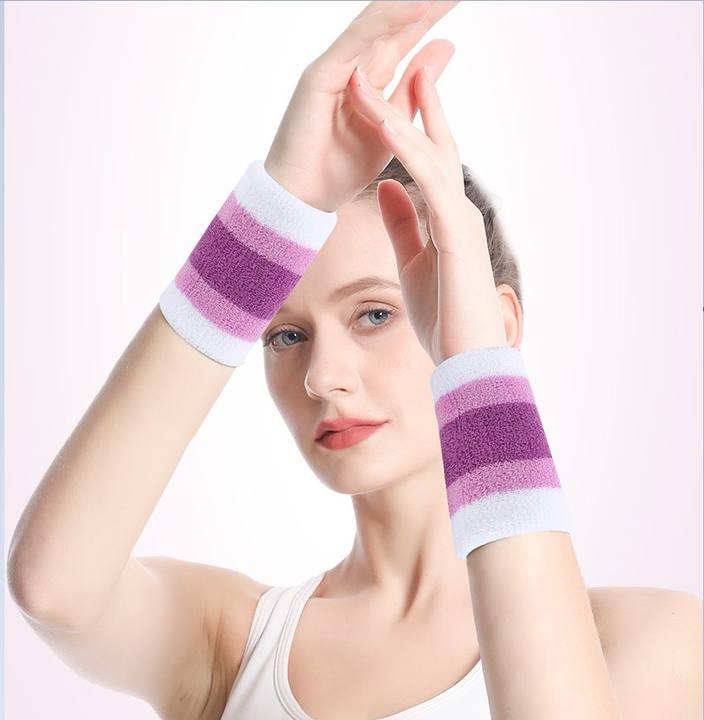 Professional Tennis Sport Wristband Volleyball Gym Wrist Brace Support Sweat Band Towel Bracelet Protector Global Wholesale Market