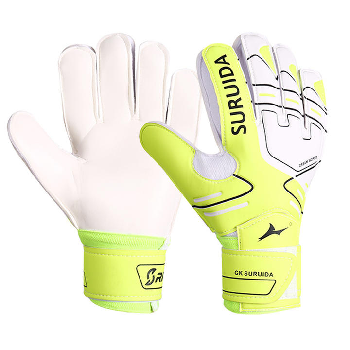 Professional football equipment Goalkeeper gloves Goalkeeper gloves with finger protection anti-slip and wear training Manufacturing & Supply Network