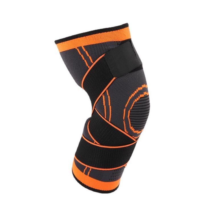 Protection Knee Elastic Nylon Knee Pads Sleeve Compression Knee With Belt For Sports And Fitness Manufacturing Solutions Production